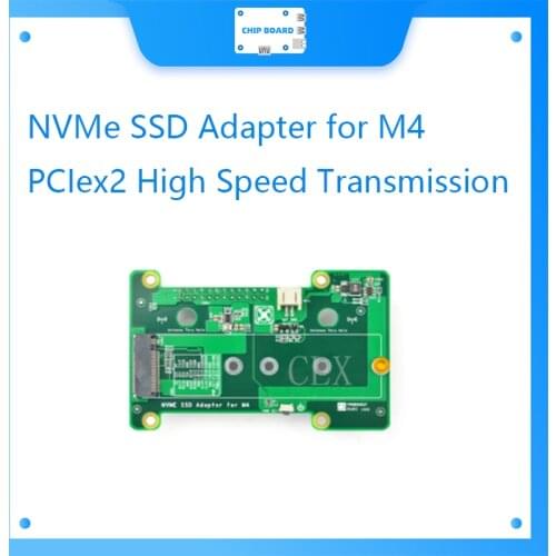 NanoPi M4 Special PCIe NVMe SSD Development Extension Board, PCIex2 High Speed Transmission