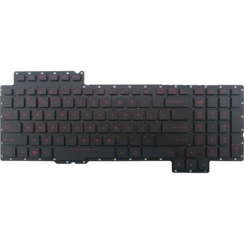 US Layout Keyboard Replacement for ASUS ROG G752 G752V G752VL G752VM G752VS G752VT G752VY V153062AS1-US 0KN0-SI1US11 Laptop
