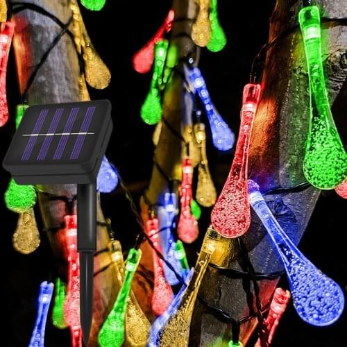 12 Meter Solar Lamp Power 100 LEDS LED String Fairy Lights Solar Garlands Garden Christmas Decor For Outdoor String Lighting