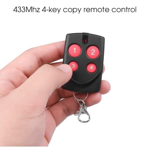 KEBIDU Multi-frequency 315/433/868MHz Automatic Cloning Remote Control PTX4 Copy Duplicator for Garage Gate Door Universal