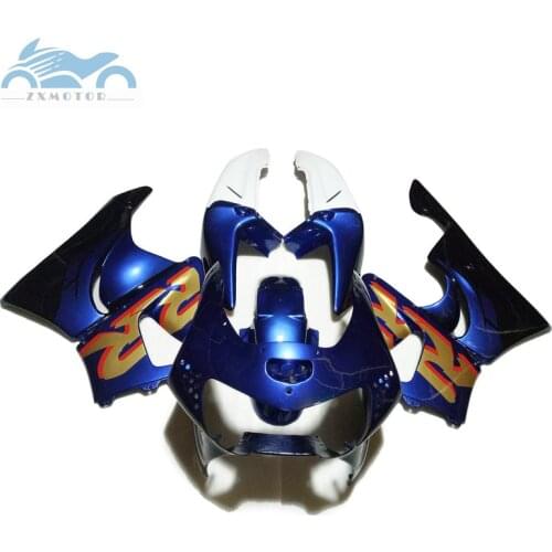 High quality Motorcycle fairing parts for HONDA CBR900RR 919 dark blue body repair fairings kit CBR919 98 99 CBR900 1998 1999