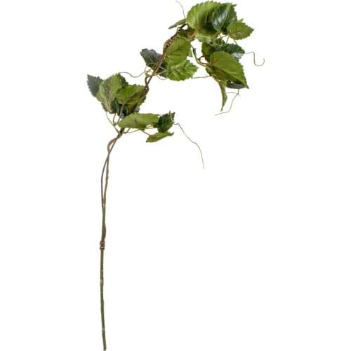 Euro Flora Artificial Plant Hop Leaf Branch 89 Cm