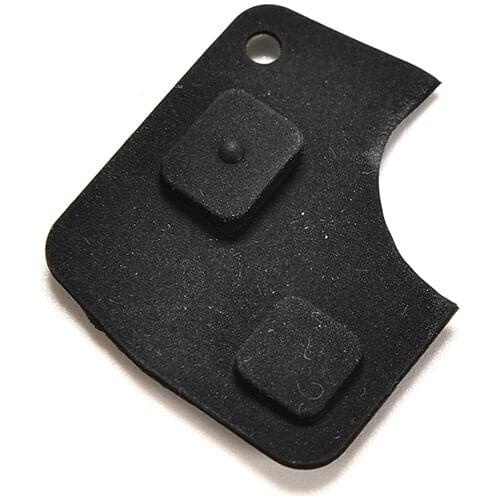 1PC New Black Color 2 Button Remote Key Accesso Fob Repair Kit Switch Rubber Pad for Toyota RAV4 Corolla Camry Prado