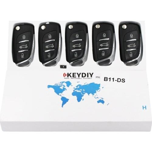 5pcs KEYDIY Universal 3 buttons Multi-functional Remote Key Control B11-3 for KD900+/URG200/KD-X2 Key Programmer