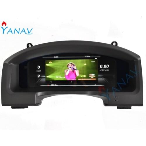 Android instrument screen car GPS Navigation For-Toyota Land Cruiser 2008-2015 Car LHD dashboard Multimedia system player
