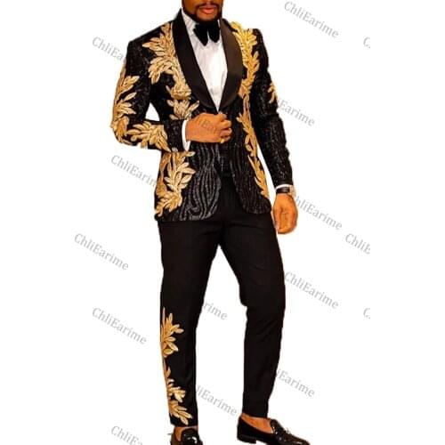ChliEarime Men's Business Suits