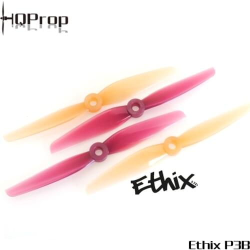 HQPROP Ethix P3B Peanut Butter & Jelly Prop 5130 5.1X3 2-Blade PC Propeller for RC FPV Racing Toothpick Mini Long Range Drones