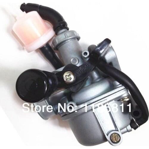 Free Shipping 19mm PZ19 Carb Carburetor 50cc 70cc 90cc 110cc 125cc ATV Dirt Bike hand choke For Honda Yamaha Kawasaki Suzuki