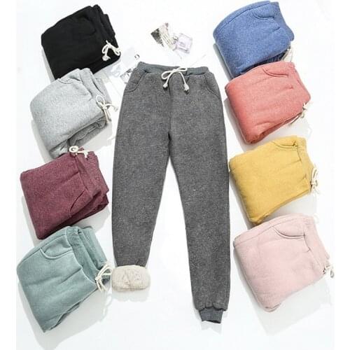 MJARTORIA Women's Velvet Trousers