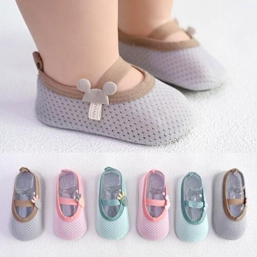 New born Baby Socks With Rubber Soles Infant Baby Girls Boys Shoes Spring Autumn Baby Floor Socks Kids Anti Slip Soft Sole Sock