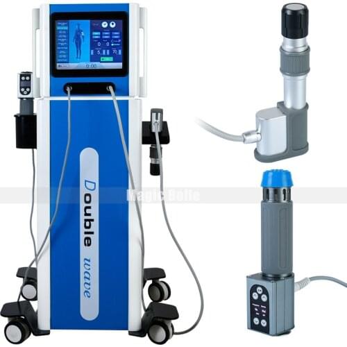 New Designed Extracorporeal Double Channel Shock Wave Machine Body Beauty Device Physical Pain Therapy System Device