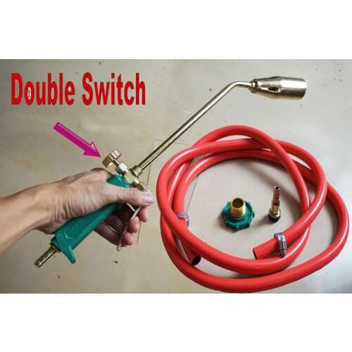 Flame Gun Jet Gas Butane Blow Torch Burner Weld Solder Iron Soldering Lighter