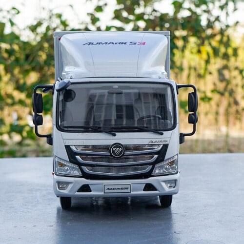 Rare Original 1:24 Diecast Foton Aumark S3 85 Delivery Van type Truck Vehicles Diecast toy Model for collection