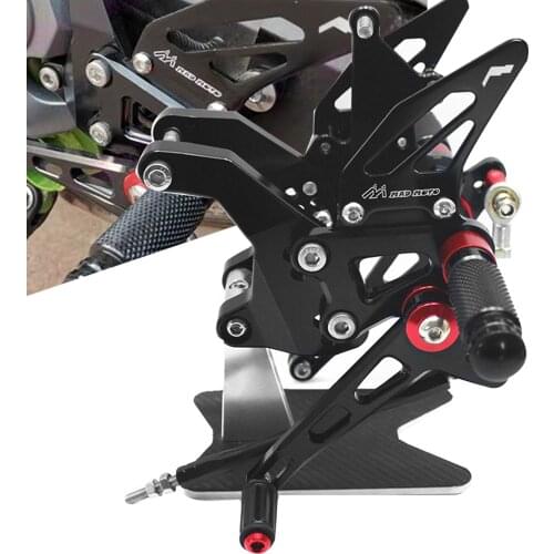 For Kawasaki Z900 ZR900 2017 2018 2019 Footrest Adjustable Rearsets Foot Pegs Rear Rest Z ZR 900 ZR-900 2017 2018 2019