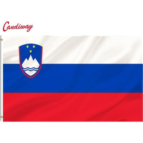 Slovenia/Slovenian Country Flag 3*5FT/90*150cm Hanging Office/Activity/parade/Festival/Home Decoration New fashion NN066