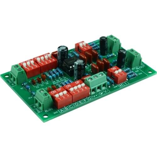Stereo Phono RIAA Preamplifier Module Board, Preamp,or HIFI Amplifier, Terminal block