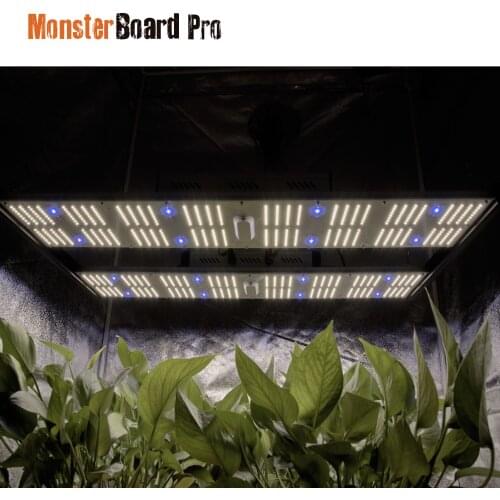 LM301H LM301B Grow Light LED Quantum Panel Hydroponic High PPFD Plant Lights from Geeklight Monster Board Pro 480 Watt