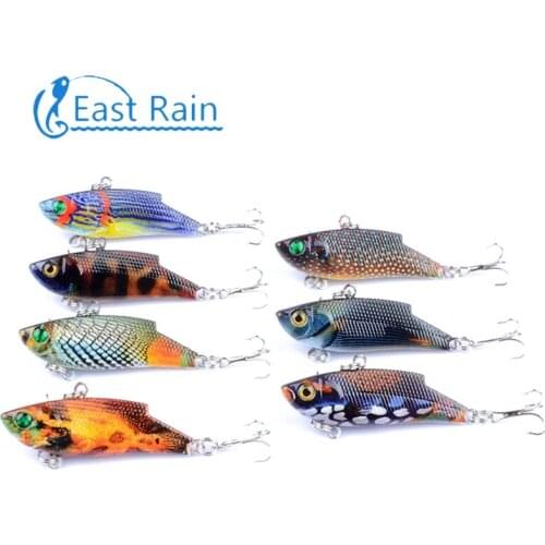 East Rain 5.5cm 9.4g Painted All Range Bait Freshwater Saltwater Fishing Lure Sinking VIB Artificial Hard Bait Free Shipping
