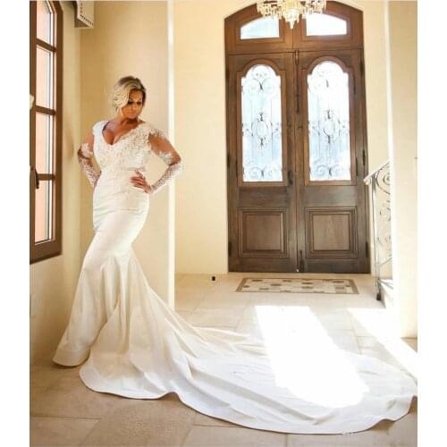 YiMinpwp V-neck Wedding Dresses