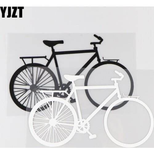 YJZT 17.9CM*10.9CM Bicycle Decorate Vinyl Decal Car Stickers Pattern 1A-0047