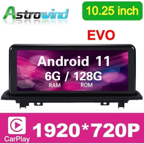 10.25 / 12.5 Inch 8 Core 64G ROM Android 10.0 System Car GPS Navigation Media Stereo Radio ForBMW X1 F48 2018 EVO