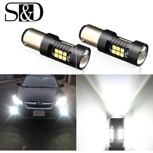 2Pcs 1157 BAY15D Led Bulb P21/5W 21 3030SMD Auto Leds Bulbs Brake Tail Lamp Car Backup light 12V 24V White Yellow Amber Red