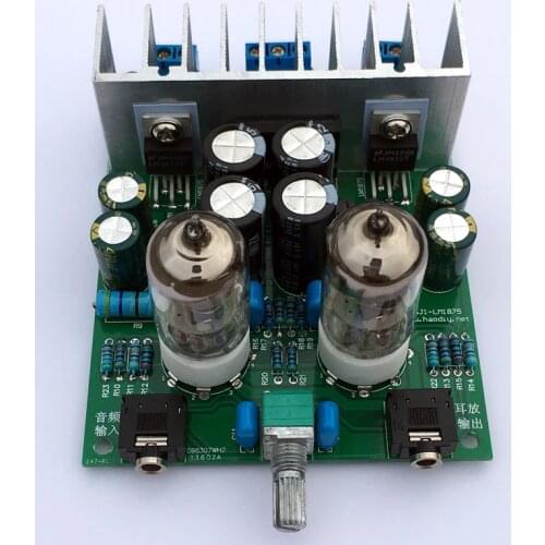 30W HIFI 6J1 Tube Amplifier LM1875T Power Amplifier Diy Kit