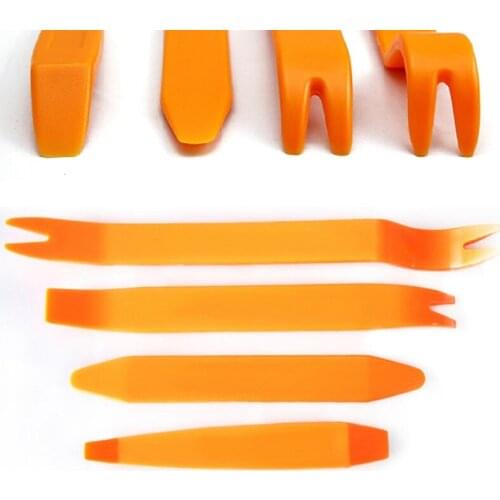 4pcs Car Radio Door Body Clip Panel Trim Dash Audio Kit Removal Tool Z6F3 disassembly tool set Car Accessories Auto Products