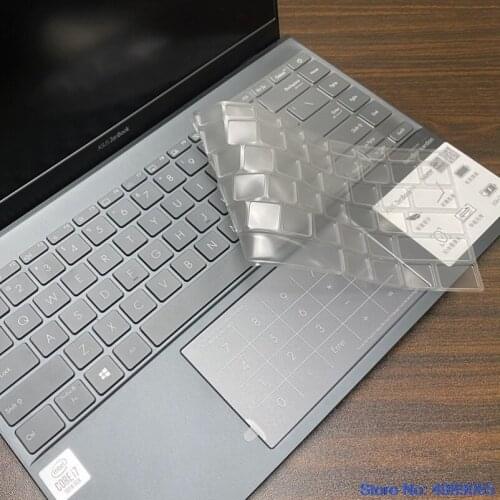 60PCS High Clear TPU laptop Keyboard Cover skin For Asus ZenBook 14 UX425JA UX425 / Asus ZenBook 13 UX325JA UX325 2020