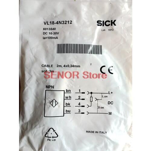 Brand new original photoelectric sensor VL18-4N3212