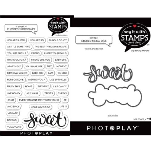 CH 2021New Arrival SWEET Metal Cutting Dies and stamp For Scrapbooking Practice Hands-on DIY Album Decor Card Craft Dies