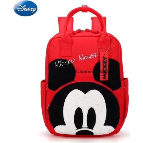 Disney Genuine Authorized Creative Large Capacity Breathable Lightweight Mommy Bag Easy to Go Out Unisex Fashion Korean Version