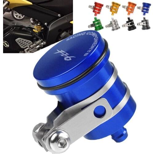 For YAMAHA FZ6 FZ6 FAZER 2004-2010 2005 2006 2007 2008 CNC Aluminum Motorcycle Rear Brake Fluid Reservoir Clutch Tank Oil Cup