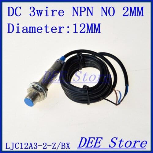Capacitive proximity sensor 3 WIRE NPN NO diameter 12mm detective distance 2MM DC6-36v sensor switch LJC12A3-2-Z/BX
