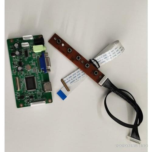 Kit for B133HAN04 LED EDP Panel Controller Board 1366X768 Display 40pin HDMI VGA LCD Monitor LVDS Driver SCREEN 13.3"