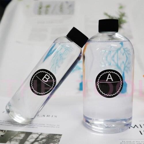 AB Crystal Glue For Jewelry Making Mixed Quick Drying Hardener Anti-yellow DIY Resin Epoxy Transparent Clear Art High Adhesive