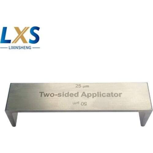 Lab Equipment Stainless Steel Two Side Wet Film Applicator For Paint