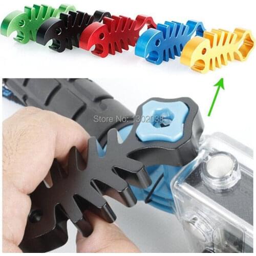 New Aluminum Mount Fishbone Wrench Spanner Tighten Knob Nut Screw Tool for GoPro HD Hero 2 / 3 / 3+/4 SJ4000 Camera Accessories