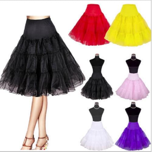 New Arrival Flare Retro Underskirt/50s Swing Vintage Petticoat/Rockabilly*Tutu Skirt