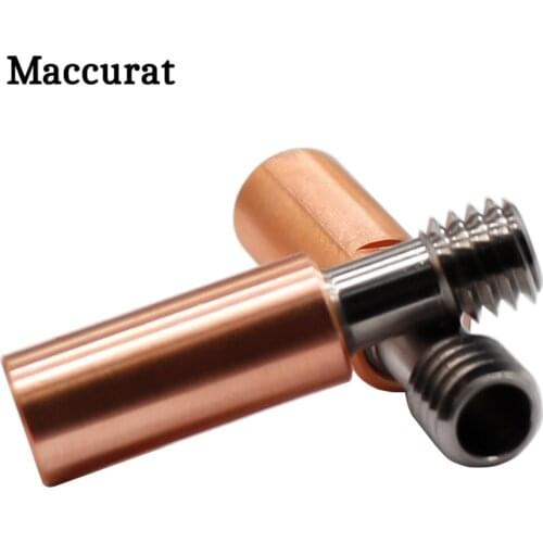 All-Metal NF CR10-TCrazy Heat Break Titanium Copper Throat 27mm For CR10 CR-10S Hotend Ender 3 Ender 5 3D Printer