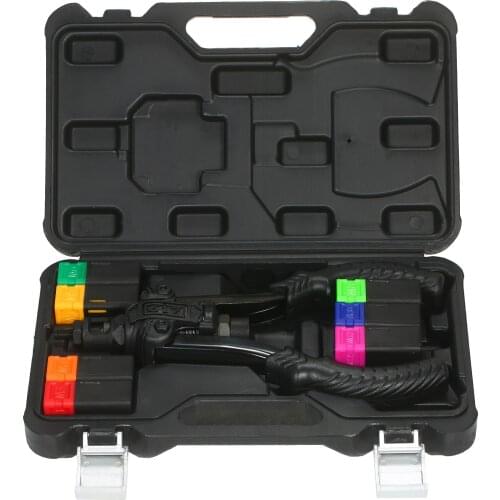 Professional Rivet Nut Tool 11in Manual Riveter Threaded Nut Riveting Kit with 7Pcs Metric Mandrels M3 M4 M5 M6 M8 M10 M12