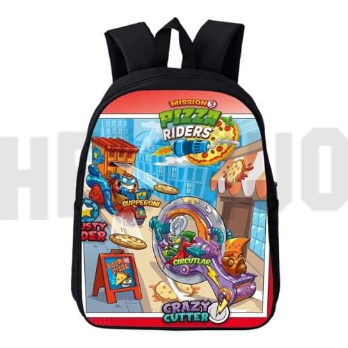 Sac A Dos Mochila 3D Print Superzings Bag Women Game Anime Super Zings Series 6 Backpack Men Cartoon for Teenager 12/16 Inch