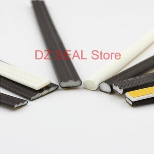1 Meter D/P/E/I/V Type High Resilience PE Wrap Polyurethane Foam Self Adhesive Sealing Strip Window Seal Tape Door Gasket