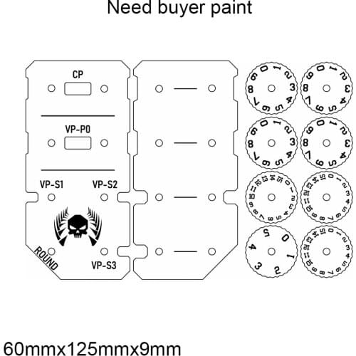 Wound Counter/Tracker/Dial/Marker 9th Need buyer paint