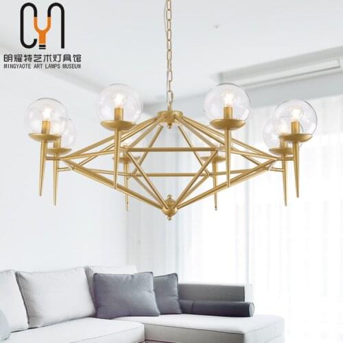 Vintage crystal handmade wicker chandelier lighting ventilador de techo nordic decoration home luzes de teto