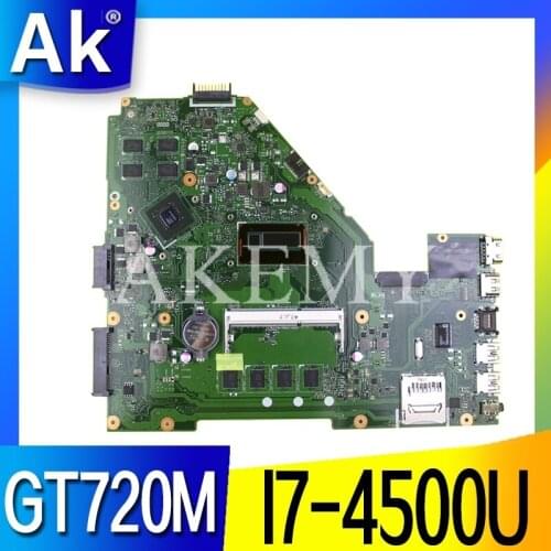 X550LC Motherboard GT720M I7-4500 CPU For Asus X550LC X550LD A550L Y581L W518L X550LN Laptop motherboard X550LC Mainboard