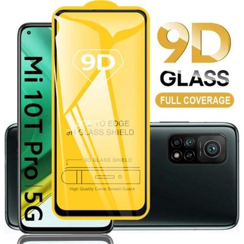 For Xiaomi mi 10T 10 T mi10T Pro Lite 5G Tempered Glass Protective Flim 9D Full Screen Protector mi 10T 10 T mi10T Pro Lite 5G