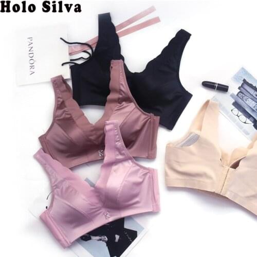 Women Seamless Vest Bra Modal Brassiere Wireless Sexy Lingerie Push Up Seamless Bra Small Chest 85BC 90BC Seamless Bra for Women