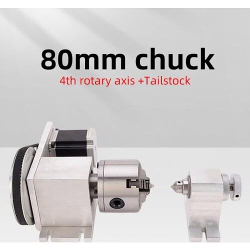 Mini cnc 4 axis rotation axis two-phase 57 stepper motor for cnc router