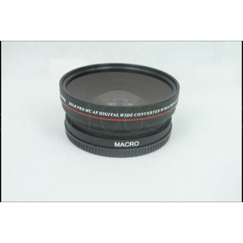 72mm 0.45x WIDE Angle + Macro Conversion LENS 72 0.45 Black